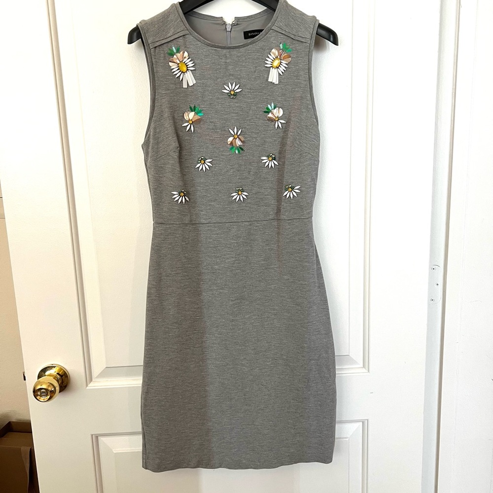 Floral dress.